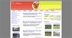 Desktop Screenshot of fcjiskra.com